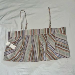 🧡 NWT Anthropologie Stipe Tank Top 💚